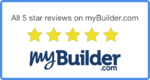 5 Star Rated on MY Builder